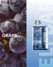 Load image into Gallery viewer, Grape TE ELF Bar Vape 5000 Puffs Rechargeable *NEW FEBRUARY*
