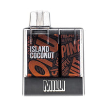 Load image into Gallery viewer, ISLAND COCONUT MILLI 6000 DISPOSABLE VAPE 5%
