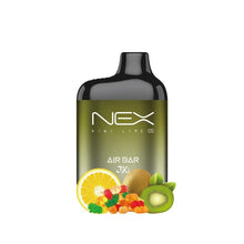 Load image into Gallery viewer, Kiwi Lime Air Bar NEX Disposable 5% + Rechargeable 6500 Puffs *NEW MARCH 2023*

