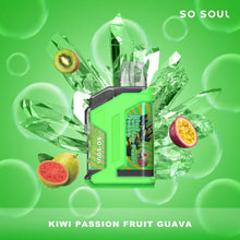 Load image into Gallery viewer, Single / Kiwi Passion Fruit Guava So Soul Nola Bar Vape 10K
