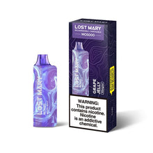 Load image into Gallery viewer, Grape Jelly Lost Mary MO5000 Disposable Vape 5%
