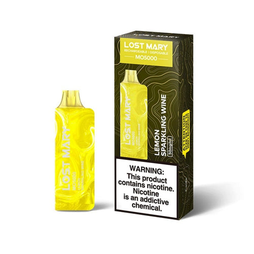 Lemon Sparkling Wine Lost Mary MO5000 Disposable Vape 5%
