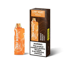 Load image into Gallery viewer, Mango Peach Lost Mary MO5000 Disposable Vape 5%
