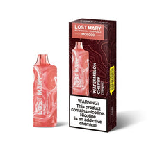 Load image into Gallery viewer, Watermelon Cherry Lost Mary MO5000 Disposable Vape 5%

