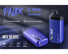 Load image into Gallery viewer, Mix Bears PALAX KC8000 Disposable Vape
