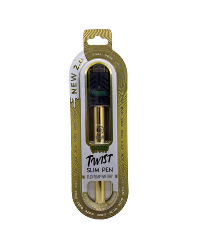 Lucky Gold Ooze Twist Slim Pen Flex Temp Battery 2.0