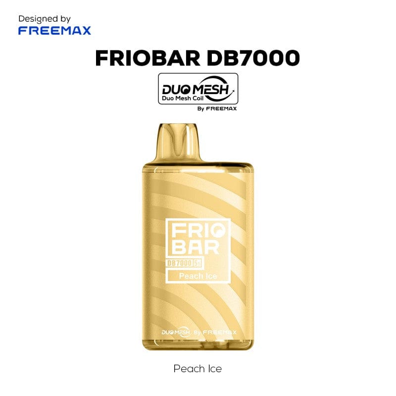 SINGLE / 50 mg PEACH ICE FRIOBAR DB7000