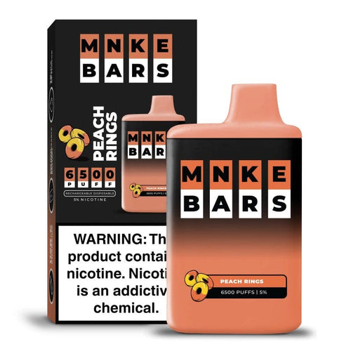 PEACH RINGS MNKE BARS 6500