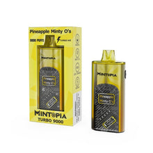 Load image into Gallery viewer, Pineapple Minty O&#39;s MINTOPIA TURBO 9000 Disposable
