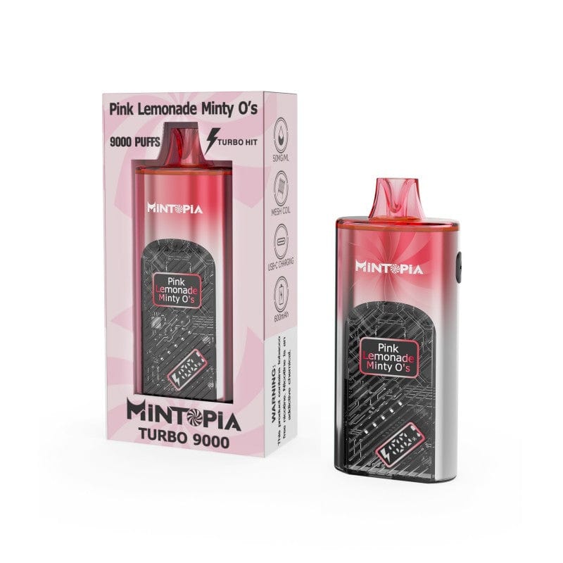 Pink Lemonade Minty O's MINTOPIA TURBO 9000 Disposable