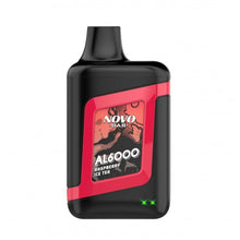 Load image into Gallery viewer, RASPBERRY ICE TEA NOVO BAR AL6000 VAPE 5%
