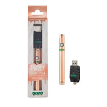 Load image into Gallery viewer, Rose Gold 510 battery pen OOZE Twist slim Pen Battery
