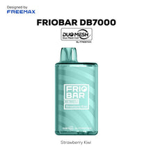 Load image into Gallery viewer, STRAWBERRY KIWI FRIOBAR DB7000 DISPOSABLE VAPE 5%
