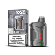 Cargar imagen en el visor de la galería, STRAWBERRY KIWI RAZ CA6000 DISPOSABLE VAPE 5%
