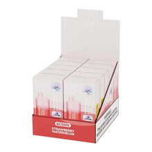Load image into Gallery viewer, 10 pack / 50mg STRAWBERRY WATERMELON EBDESIGN VAPE
