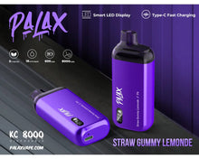 Cargar imagen en el visor de la galería, Straw Gummy Lemonade PALAX KC8000 Disposable Vape
