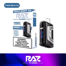Load image into Gallery viewer, Triple Berry Ice / Single Raz TN9000 Disposable Vape

