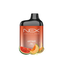 Load image into Gallery viewer, Watermelon Cantaloupe HoneyDew Air Bar NEX Disposable 5% + Rechargeable 6500 Puffs *NEW MARCH 2023*
