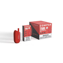 Load image into Gallery viewer, Single / Watermelon Ice Snowwolf Compak Vape 7500 Puffs
