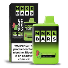 Load image into Gallery viewer, YUMMY GUMMY MNKE BARS 6500 DISPOSABLE VAPE 5%
