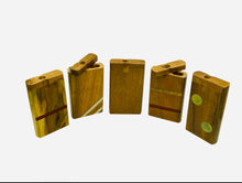 Load image into Gallery viewer, Dugout with One Hitter 4&quot; One Hitter Pipe Dugout - Fast Free 2 Day Shipping
