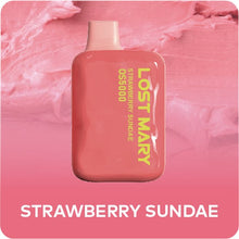 Load image into Gallery viewer, Strawberry Sundae Lost Mary Vape Elf Bar OS5000

