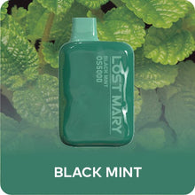 Load image into Gallery viewer, Black Mint (NEW-Feb23) Lost Mary Vape Elf Bar OS5000
