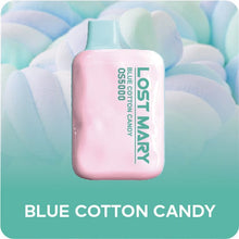 Load image into Gallery viewer, Blue Cotton Candy Lost Mary Vape Elf Bar OS5000
