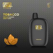 Load image into Gallery viewer, Tobacco (New) FLUM Pebble 6000 Puffs Rechargeable Disposable Vape 5% NIC
